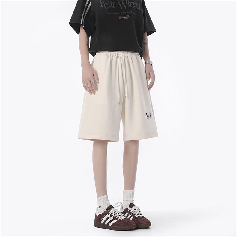 夏季腊肠狗毛巾绣标五分短裤无影墙XZ604-DK813-特P25控48,男装牛仔裤,星座604