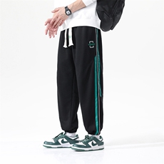 M-8XL2025秋季新款大码束口百搭长裤卫裤109-K65-P40，男装休闲裤，星座109-1