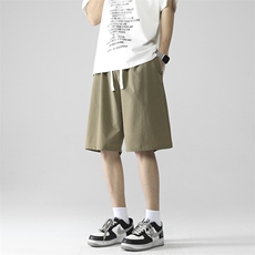 冰丝休闲短裤男薄款潮流沙滩裤夏季潮牌XD2320-特批28，男装牛仔裤，星座718