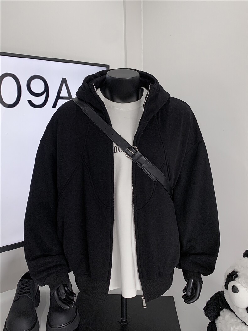 XZ809A/XS07/特P75/控118/加绒特P85/控128重磅连帽开衫卫衣,男装卫衣,星座809A(原222-1)