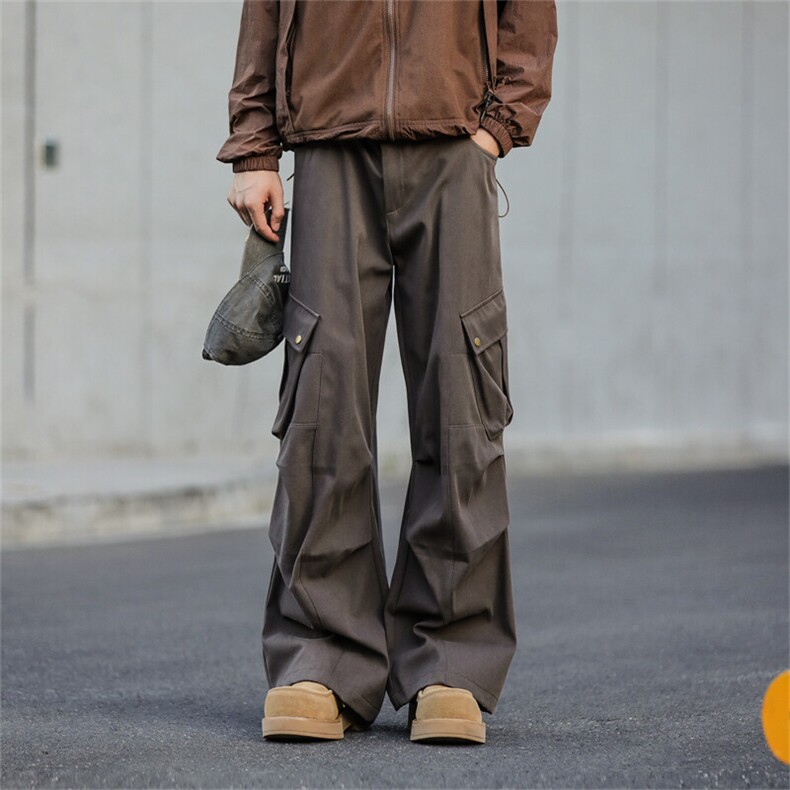 903-WK08- 特P65   S-XXL  工装裤  【咖啡  灰色 黑色】2图片