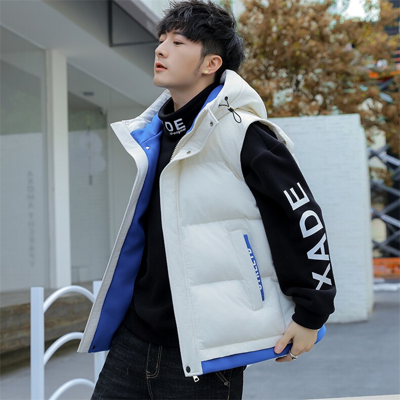 2024新款冬季棉衣潮牌连帽羽绒棉服加厚马甲男外套A436-871-P85,男装背心/马甲,电商A436