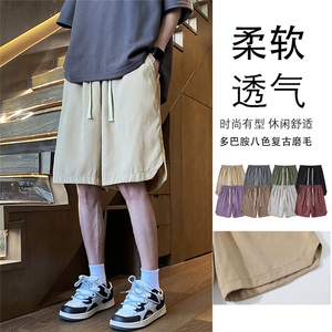 得物/唯品/抖音二开 多巴胺八色运动五分裤休闲短裤 特批P18图片