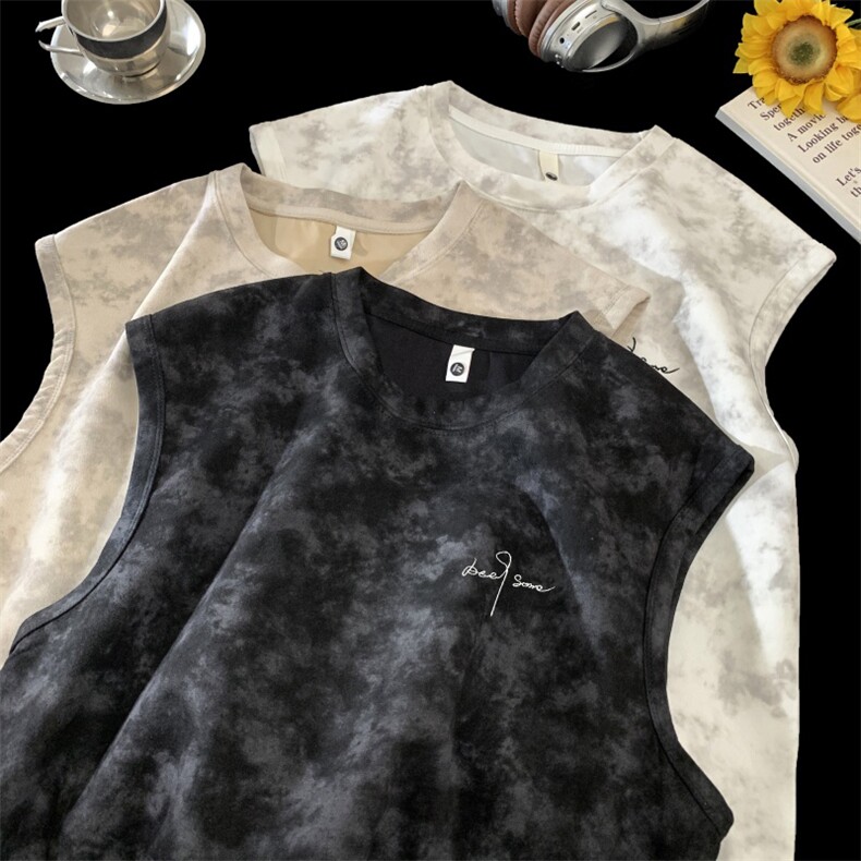 量大图低自动【有货】背心套装C403A-TZT25672-P55，男装休闲套装，电商C403A