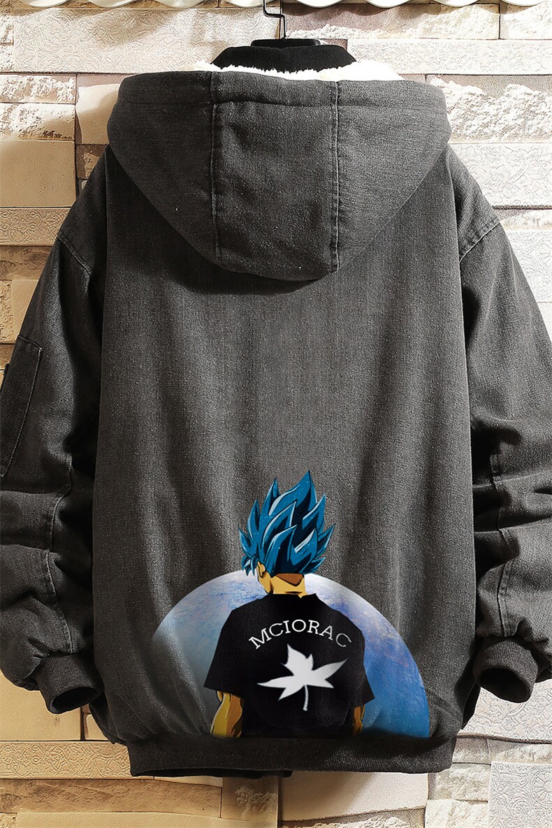 NM53154-P140牛仔外套男大码加厚加绒衣男羊羔毛服男,男装棉衣,电商A040A