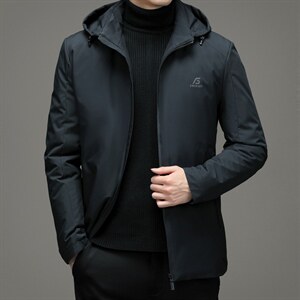 羽绒服男士21新款潮流休闲工装中青年男士冬装外套ZELD9813-P240，男装羽绒服，电商B212（原钱塘6029）