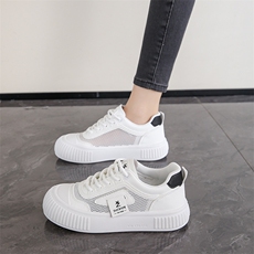 2024小白鞋子女夏季新款韩版ins学生休闲女鞋透气百搭网鞋，女鞋休闲鞋，星座1407-3