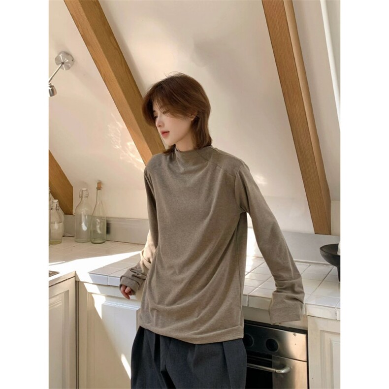 弹力半高领内搭打底长袖ZW0159-P40,男装T恤,星座313A(原308A-2)