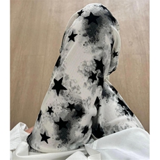 星星遛弯裤秋冬款阔腿裤子男女长裤休闲宽松直筒拖地裤KCT25，男装休闲裤，星座1116A（原606A-3）