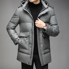 2023新款羽绒服男冬季可脱卸帽中年男厚保暖潮流外套HPN2162-P320，男装羽绒服，电商B212（原钱塘6029）