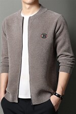 LB1821男式2023秋冬新款长袖毛衣开衫青年休闲外套P85图片