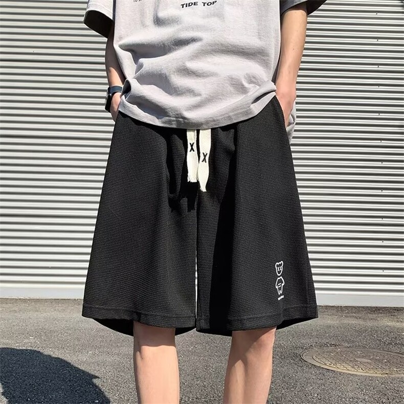潮休闲裤夏季直筒微弹五分裤运动裤时尚潮牌青春DK938-P28,男装休闲裤,星座1109-3