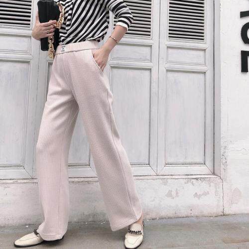 冬季新款雪尼尔宽松阔腿裤，女装，1+1 MAIN ROAD