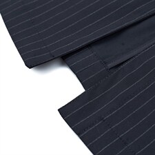 2022初夏新款中年男士薄款夹克外套男翻领条纹上衣时尚百搭男装，男装夹克，电商B212（原钱塘6029）
