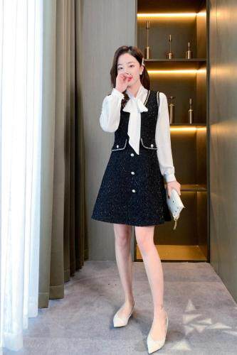 两件套连衣裙，女装连衣裙，薇贵祖