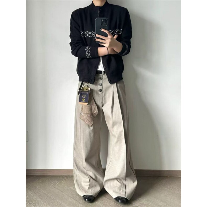 现货~秋冬几何针织提花开衫毛衣外套MY2585批68,男装针织衫/毛衣,星座1411A-6