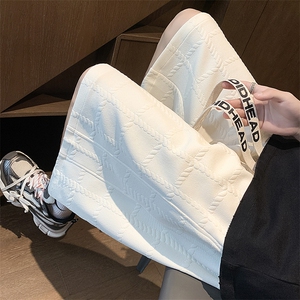 夏高街篮球华夫格短裤男肌理美式宽松休闲五分裤XZ514-2-1523-P38图片