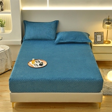 豆豆绒－宝石蓝