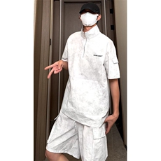 时尚套装，抖音得物现货，可送样，A061-AA01170-特P60-视频截图，男装休闲套装，电商A061