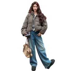 现货大货定制晕染面料50绒羽绒服2C206-L608-P255-K388，女装羽绒服，2C206