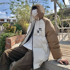 B266-C102-P11823冬季新款宽松休闲加绒加厚羽绒棉服，男装棉衣，星座B257-1