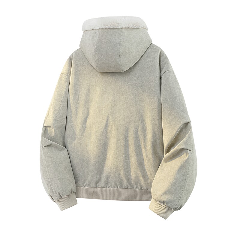 连帽棉衣外套男款加绒加厚保暖棉袄冬季2025棉服JR2123-P110,男装棉衣,星座210-1