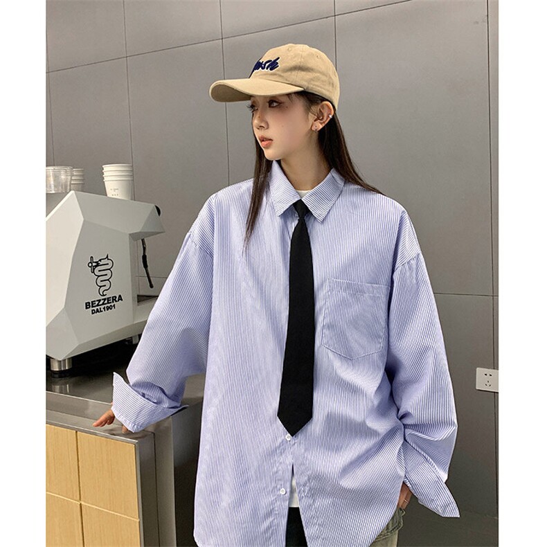 港风衬衫长袖耐磨格子衬衫休闲百搭MD-H521-特批35控59图片
