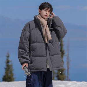 现货 抖音得物可供视频 冬季三防加厚羽绒棉衣外套面包棉服 81137图片