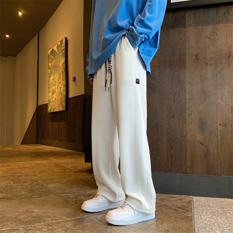潮款春秋休闲裤长裤高级感长裤宽松舒适运动裤K935-特批32,男装休闲裤,星座718-1