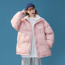 ！2023冬季新款男士加绒加厚棉衣情侣立领棉服外套MY109特P78图片