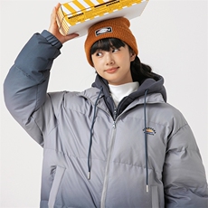 2026冬季新款男日系潮牌渐变连帽宽松休闲棉服加厚外套MY366-F188，男装棉衣，电商A101（原外27）