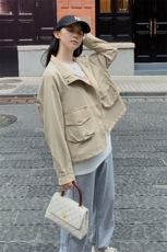 2023年秋季新款立领夹克外套-82391-P130-K178，女装短外套，辉之琳