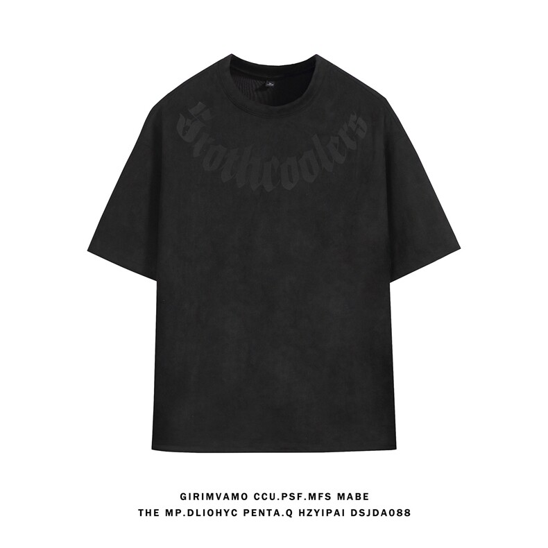 白底超电商A188-DL1011-TP35350克96聚酯纤维4氨纶短T恤控59，男装T恤，电商A188