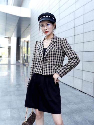 2021春款小西装，女装西装，春语雨桐