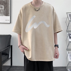 麂皮绒短袖t恤男大码半袖男JD82280-P25，男装T恤，电商A040