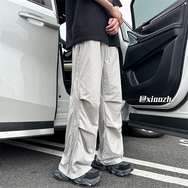 XZ616夏季新款褶皱设计伞兵裤速干休闲长裤TY1029特P40控78,男装休闲裤,星座512A（原616）