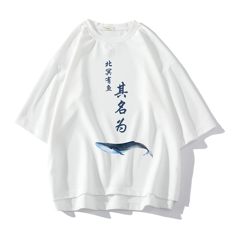 Q11261-P30春夏季七分袖t恤男大码五分袖男短袖中袖小清新,男装T恤,电商A040