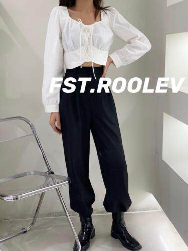 抽绳上衣，女装，FST