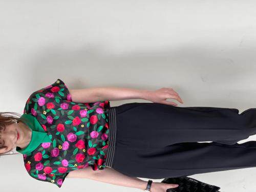 碎花上衣，女装，韩贝诗HBS