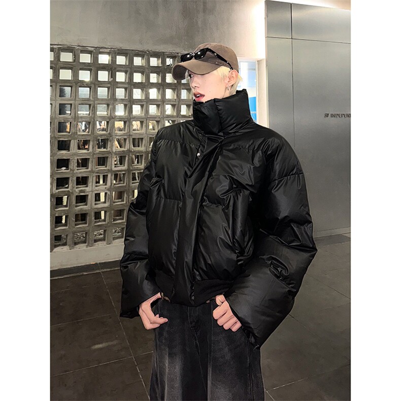 每天入仓千件可来仓库现看.防水防污立领pu皮棉服218-7-M120-特60,男装棉衣,星座218-7