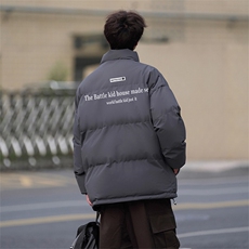 港风宽松抖音直播高品质男面包服羽绒棉外套棉衣M1066P80，男装棉衣，电商C408-1(原B339-1)