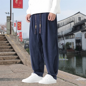 男士休闲裤灯芯绒长裤宽松灯笼裤哈伦裤裤   XZ1512-2520-P50图片
