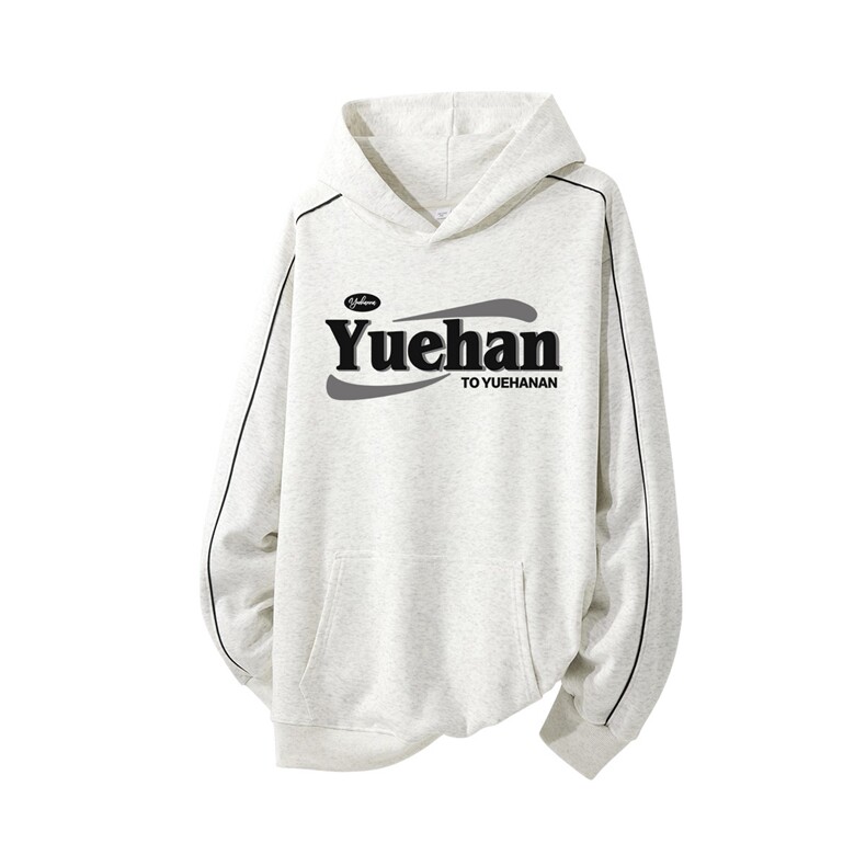 得物供货、复合重磅420克现货连帽卫衣宽松HD019-1-WYT25223-P45图片