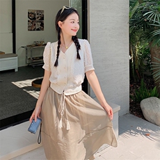 现货！数据好可主推甜美温柔风两件套套裙女，女装套装/套裙，辉之琳