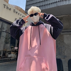 抖音得物高品质重磅二开全棉阔版支持退换360克插肩连帽卫衣CM02，男装卫衣，电商A486