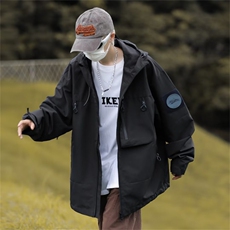 山系徒步冲锋衣外套男女美式潮牌户外登山服防风夹克男WT085-P70，男装夹克，星座1008
