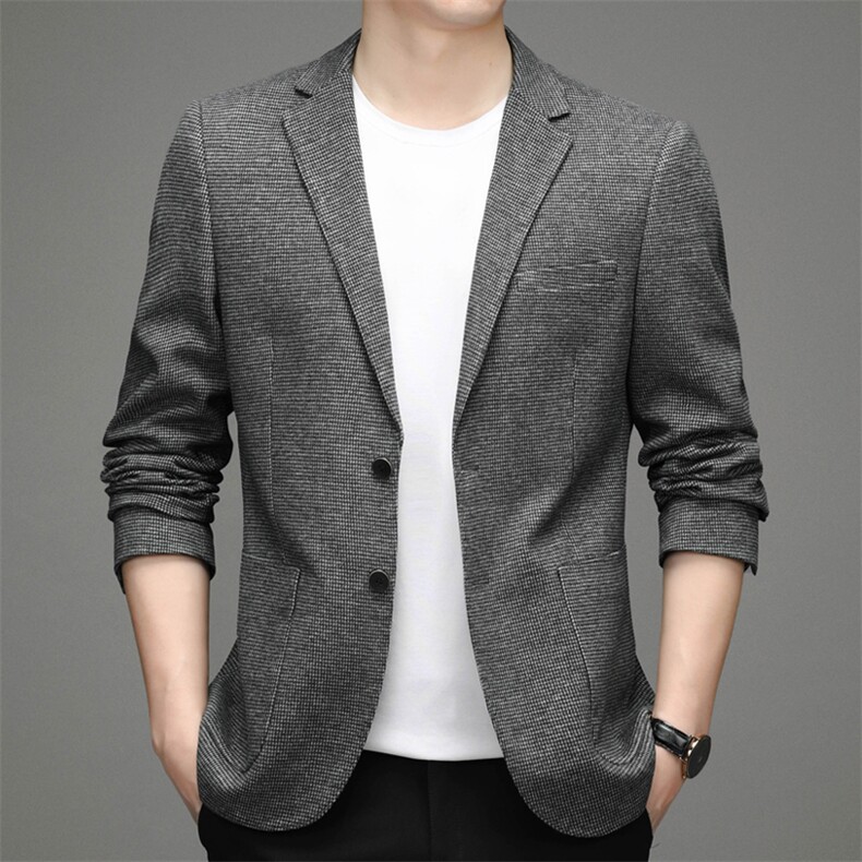 DJ3303钱塘2020-3新款商务休闲百搭合身中年男士西服货稳P142，男装西服，钱塘207-3