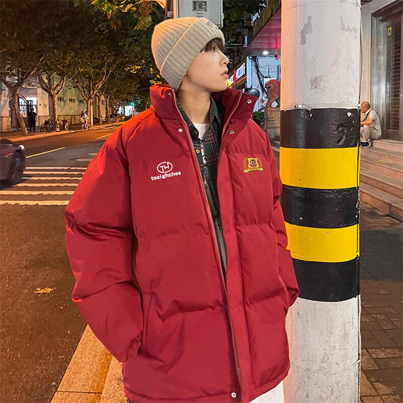 现货抖音得物可供视频冬季三防加厚羽绒棉衣外套面包棉服81133,男装棉衣,电商A486