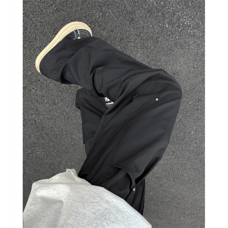 直播得物数据款夏季休闲裤子男伐木裤子宽松机能工装裤K10132-P45,男装工装外套,电商A099