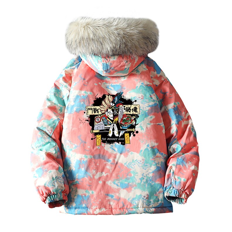 MC49016-P135日系潮衣男大码派克服男工装服外套袄,男装棉衣,电商A040A